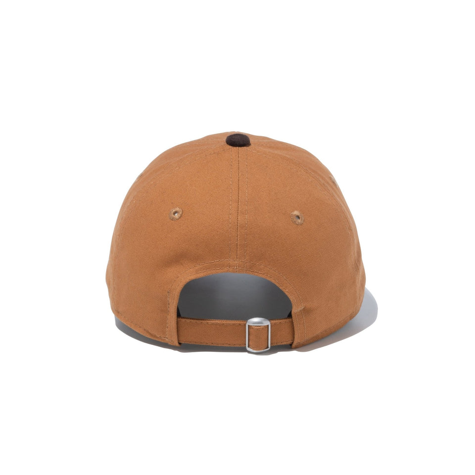 Youth 9TWENTY Duck Canvas Hunting ダックキャンバス ウーブンパッチ ライトブロンズ ブラウンスウェードバイザー - 13762834-YTH | NEW ERA ニューエラ公式オンラインストア