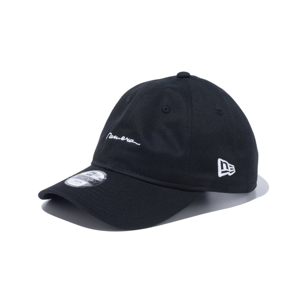 Youth 9TWENTY Handwritten Logo スクリプトロゴ ブラック - 13762832-YTH | NEW ERA ニューエラ公式オンラインストア