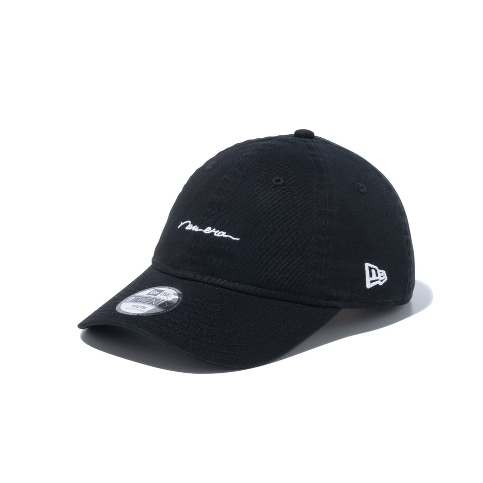 Youth 9TWENTY Handwritten Logo ブラック - 14111958-YTH | NEW ERA ニューエラ公式オンラインストア