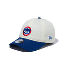 Youth 9TWENTY MLB 2-Tone シカゴ・カブス クロームホワイト ライトロイヤルバイザー - 13762837-YTH | NEW ERA ニューエラ公式オンラインストア