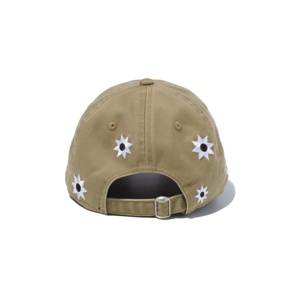 Youth 9TWENTY MLB Flower Embroidery ニューヨーク・ヤンキース カーキ - 13762817-YTH | NEW ERA ニューエラ公式オンラインストア