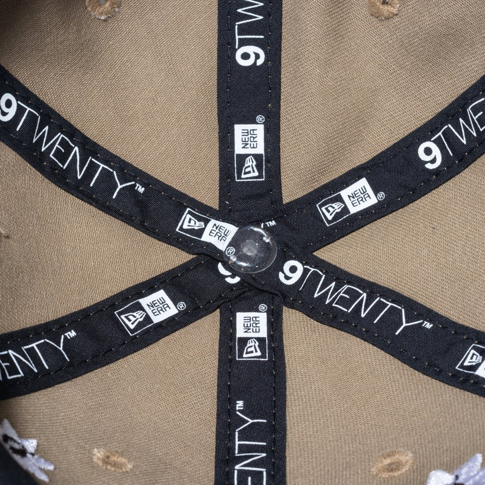 Youth 9TWENTY MLB Flower Embroidery ニューヨーク・ヤンキース カーキ - 13762817-YTH | NEW ERA ニューエラ公式オンラインストア