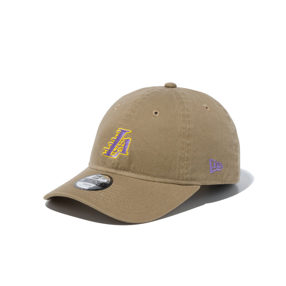 Youth 9TWENTY NBA Custom ロサンゼルス・レイカーズ ブリティッシュカーキ - 13517716-YTH | NEW ERA ニューエラ公式オンラインストア