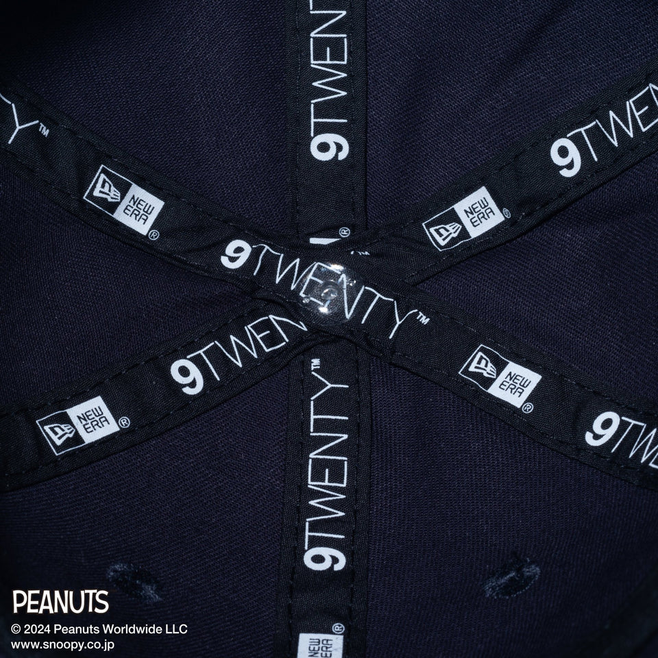 Youth 9TWENTY PEANUTS ピーナッツ スヌーピー ウッドストック ネイビー - 14124292-YTH | NEW ERA ニューエラ公式オンラインストア