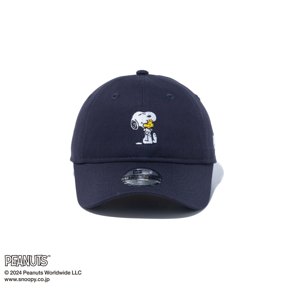 Youth 9TWENTY PEANUTS ピーナッツ スヌーピー ウッドストック ネイビー - 14124292-YTH | NEW ERA ニューエラ公式オンラインストア