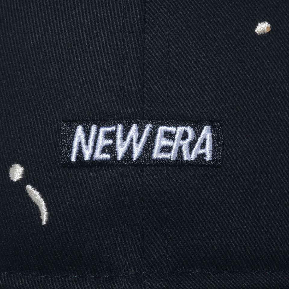 Youth 9TWENTY Splash Embroidery スプラッシュエンブロイダリー ブラック - 14111937-YTH | NEW ERA ニューエラ公式オンラインストア