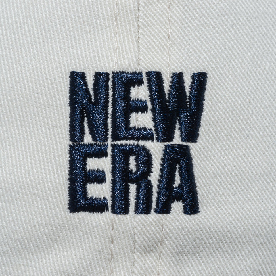 Youth 9TWENTY Square New Era スクエアニューエラ アイボリー × ミッドナイトネイビー ネイビーバイザー - 13517697-YTH | NEW ERA ニューエラ公式オンラインストア