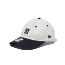 Youth 9TWENTY Square New Era スクエアニューエラ アイボリー × ミッドナイトネイビー ネイビーバイザー - 13517697-YTH | NEW ERA ニューエラ公式オンラインストア