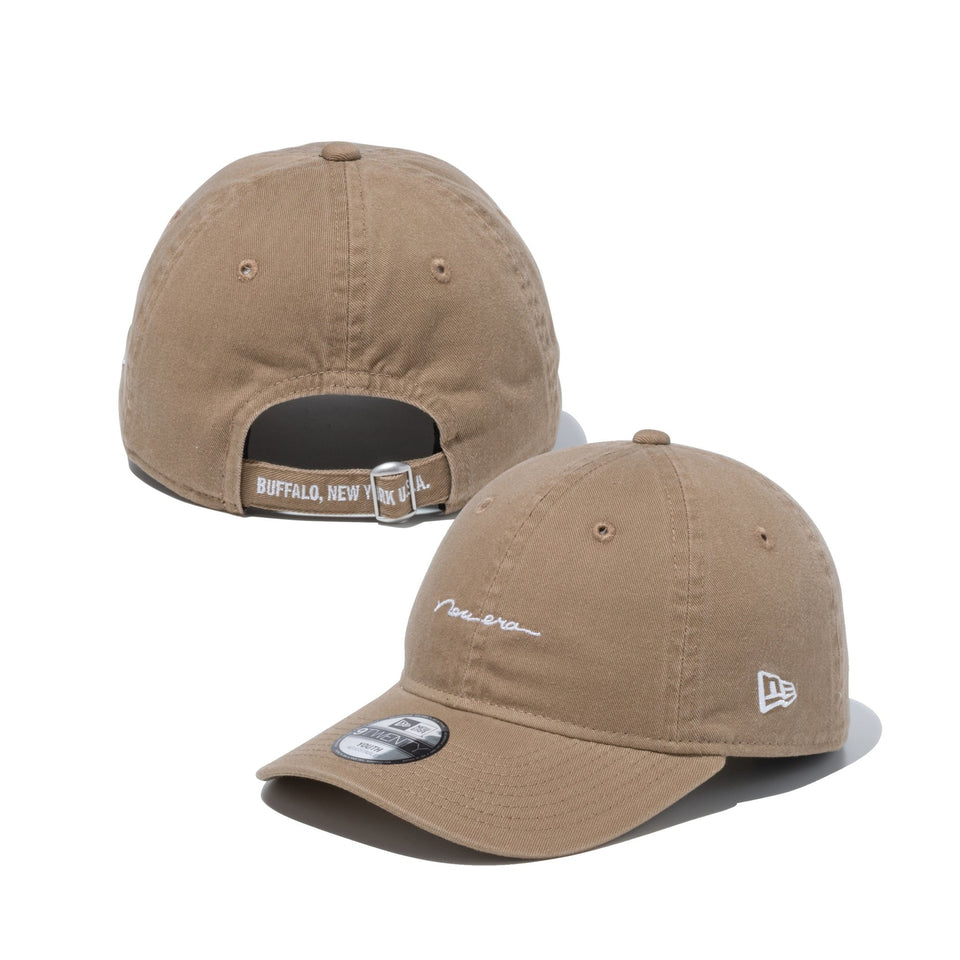 Youth 9TWENTY Strap Logo スクリプトロゴ カーキ - 13517693-YTH | NEW ERA ニューエラ公式オンラインストア