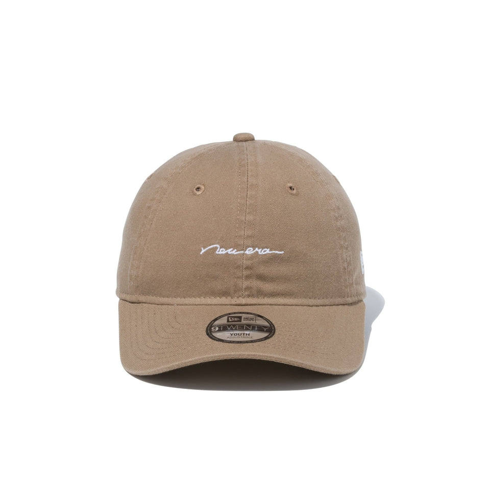 Youth 9TWENTY Strap Logo スクリプトロゴ カーキ - 13517693-YTH | NEW ERA ニューエラ公式オンラインストア