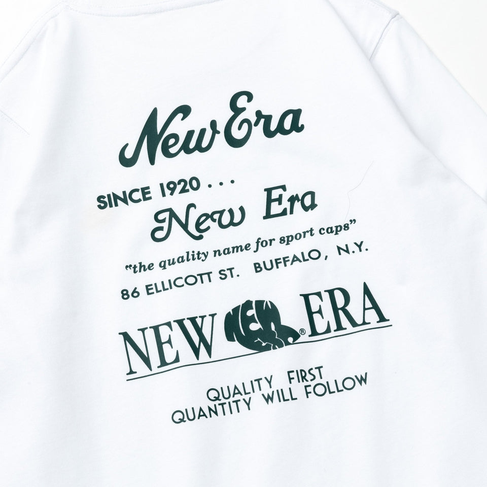 Youth 長袖 コットン Tシャツ Archive Logo ホワイト - 13755267-130 | NEW ERA ニューエラ公式オンラインストア