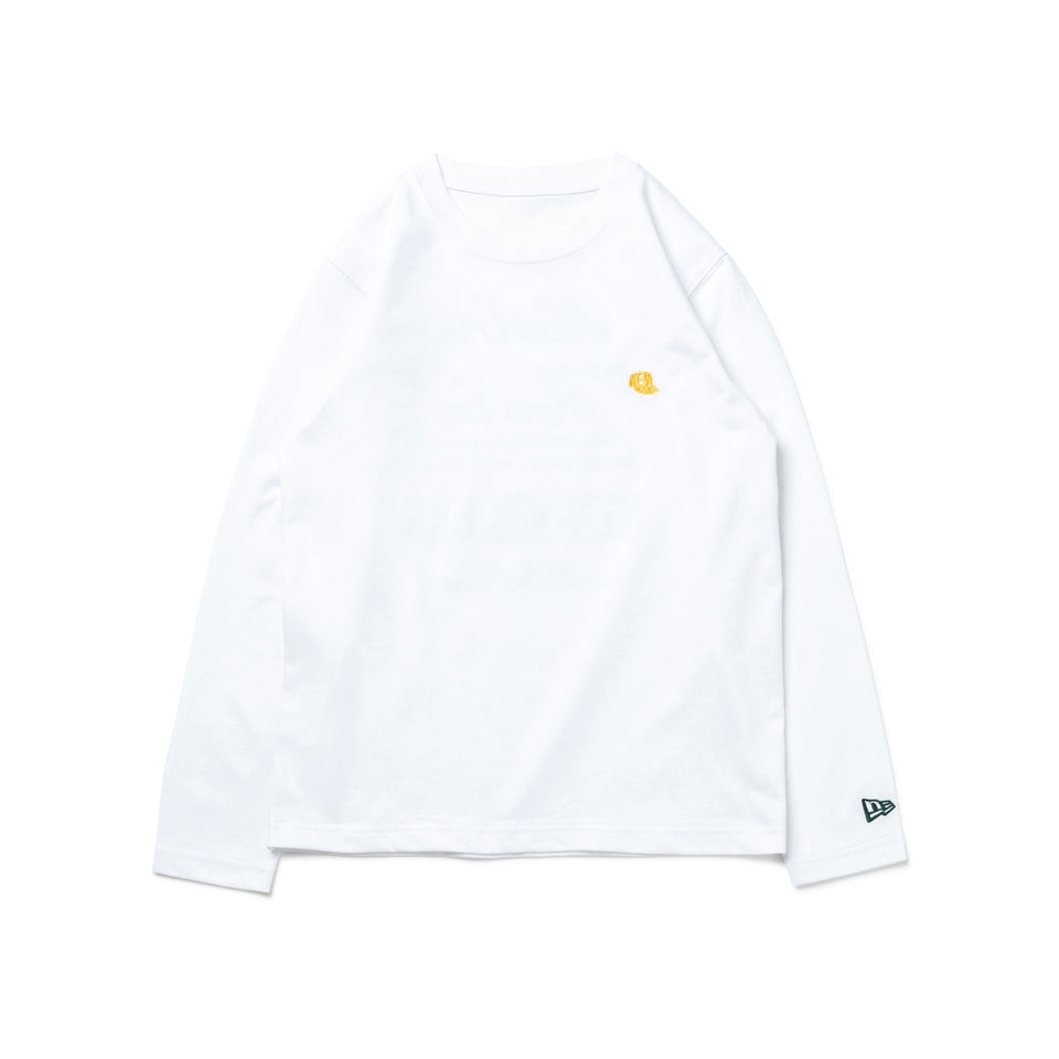 Youth 長袖 コットン Tシャツ Archive Logo ホワイト - 13755267-130 | NEW ERA ニューエラ公式オンラインストア