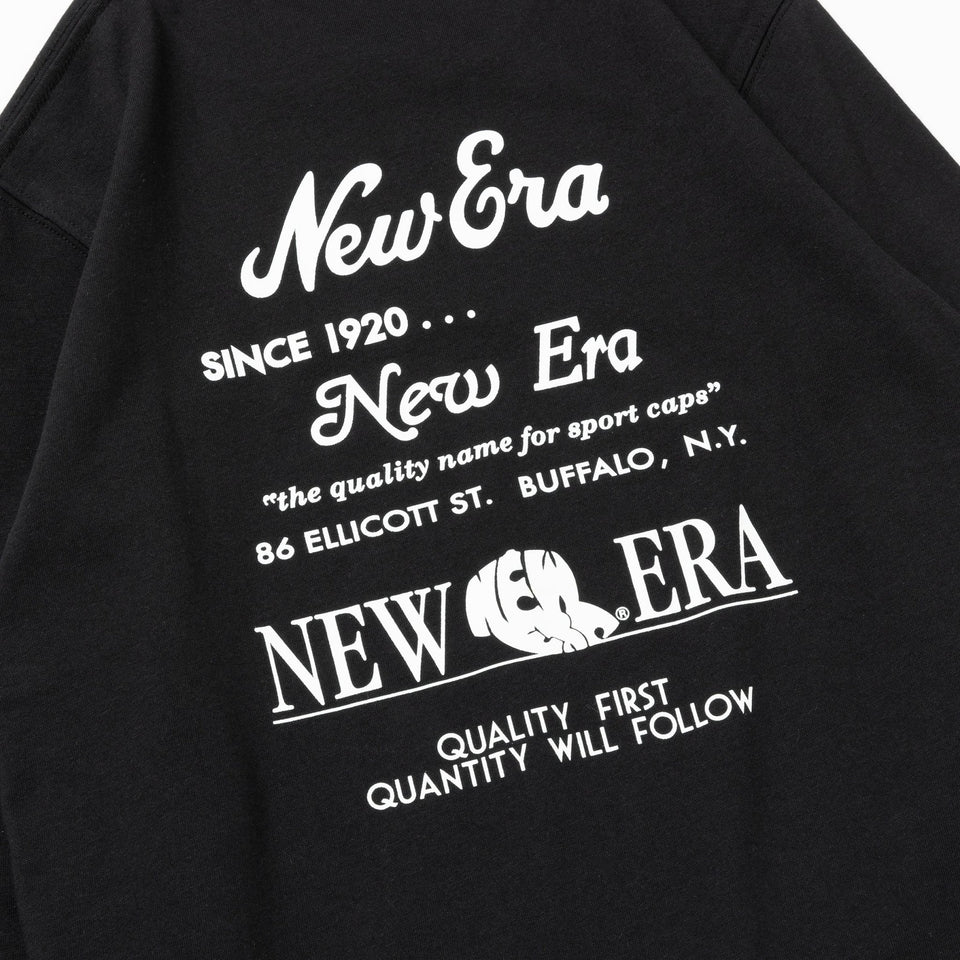 Youth 長袖 コットン Tシャツ Archive Logo ブラック - 13755268-130 | NEW ERA ニューエラ公式オンラインストア