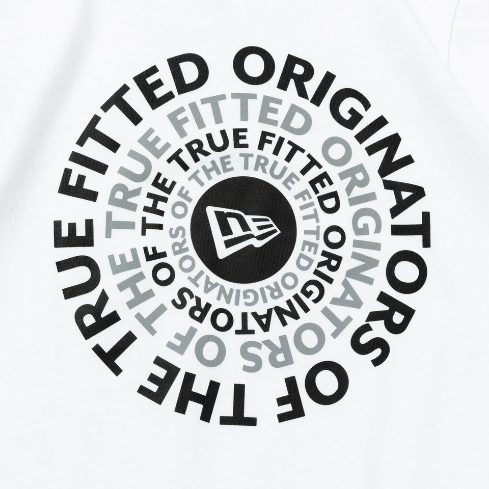 Youth 半袖 コットン Tシャツ Circle OOTTF ホワイト - 14111856-130 | NEW ERA ニューエラ公式オンラインストア