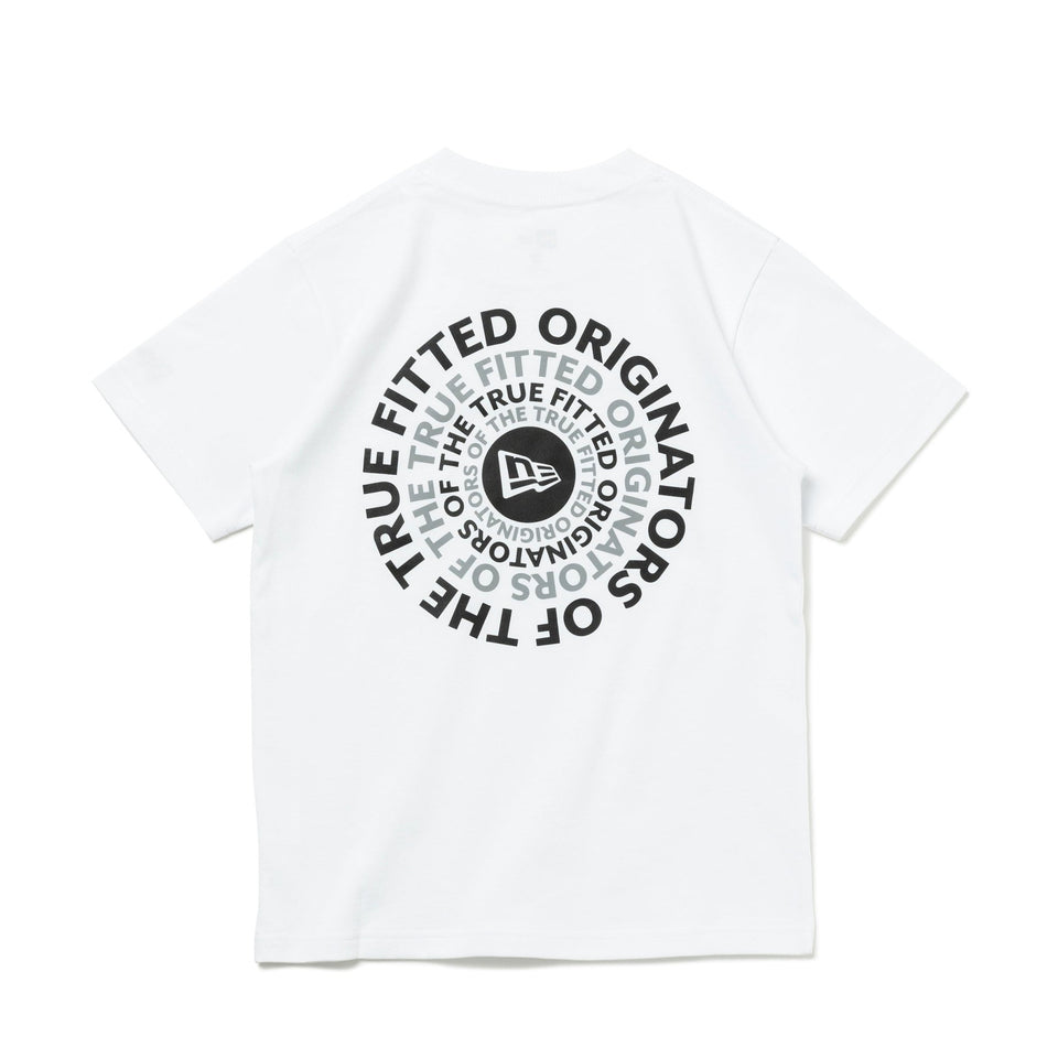 Youth 半袖 コットン Tシャツ Circle OOTTF ホワイト - 14111856-130 | NEW ERA ニューエラ公式オンラインストア