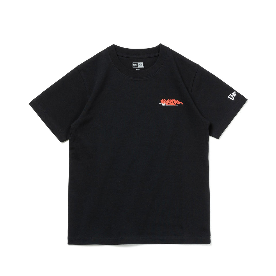 Youth 半袖 コットン Tシャツ Graffiti ブラック - 14111852-130 | NEW ERA ニューエラ公式オンラインストア