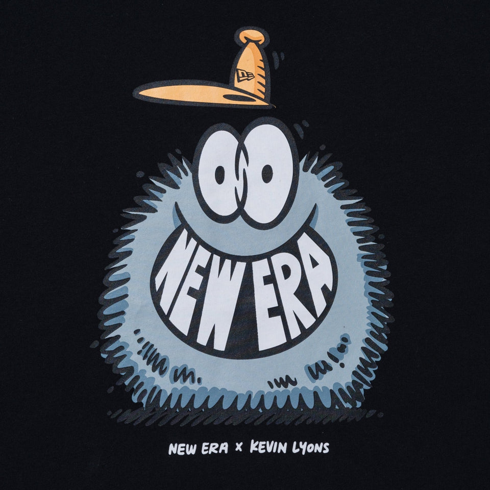 Youth コットン Tシャツ Kevin Lyons ケヴィン・ライオンズ NEW ERA オリジナルロゴ ブラック - 12362067-130 | NEW ERA ニューエラ公式オンラインストア