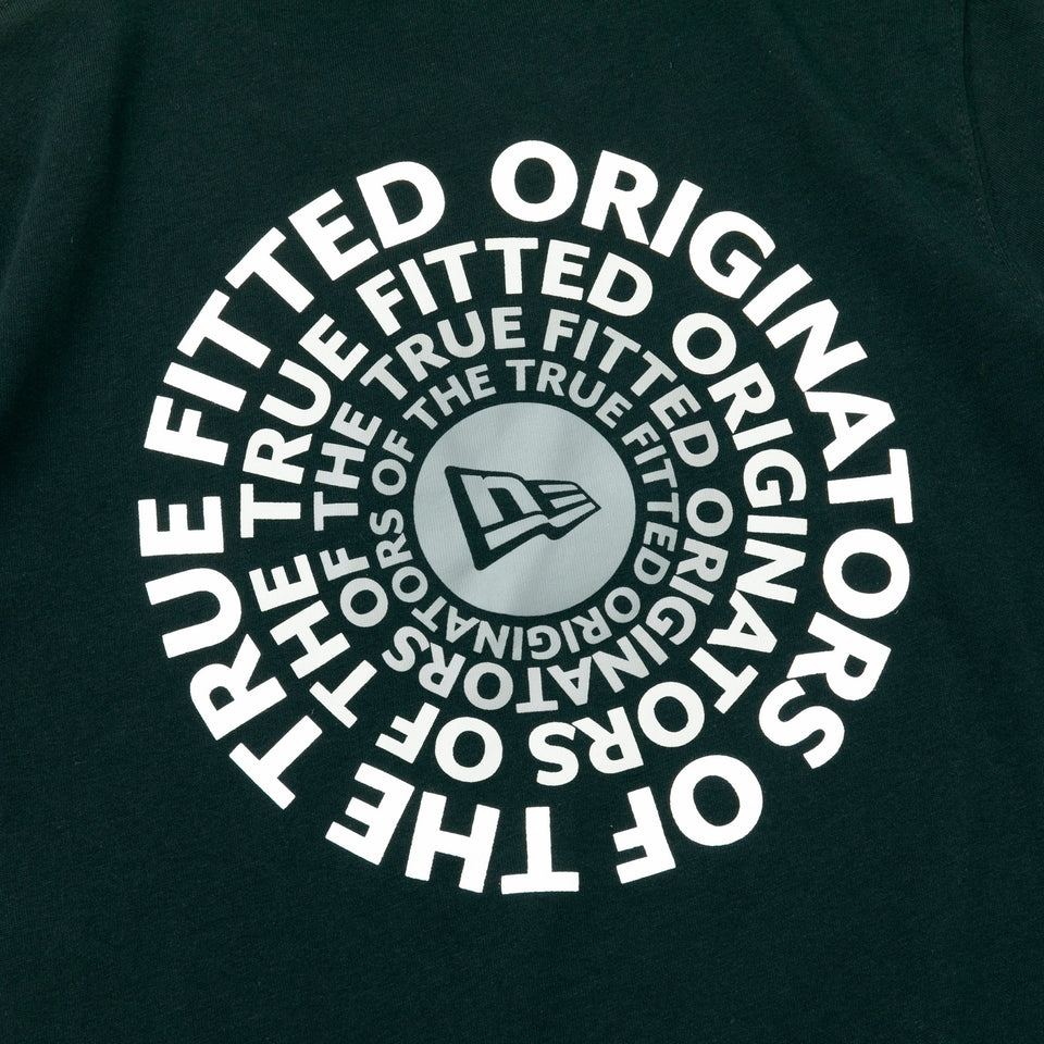 Youth 半袖 コットン Tシャツ Originators of the True Fitted ブラック - 13516685-130 | NEW ERA ニューエラ公式オンラインストア