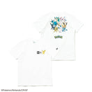 Youth 半袖 コットン Tシャツ Pokémon ポケモン ピカチュウ イーブイフレンズ ホワイト - 14124541-130 | NEW ERA ニューエラ公式オンラインストア