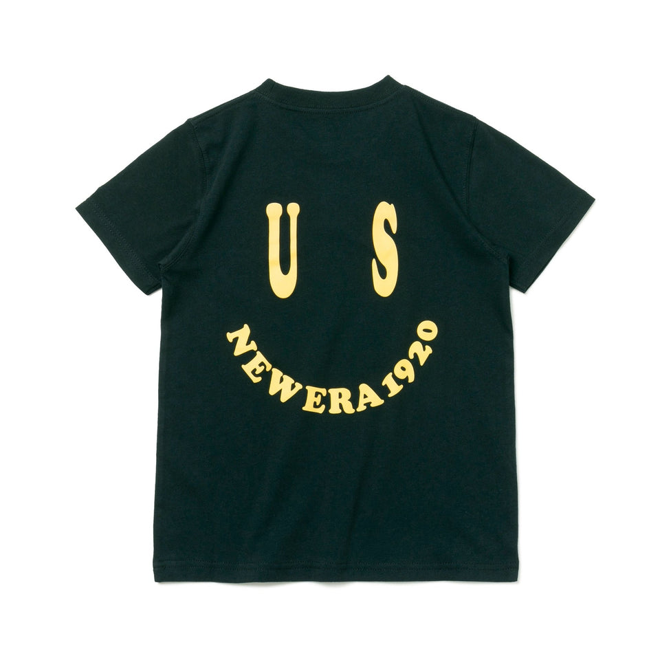Youth 半袖 コットン Tシャツ Smile ブラック - 13516683-130 | NEW ERA ニューエラ公式オンラインストア