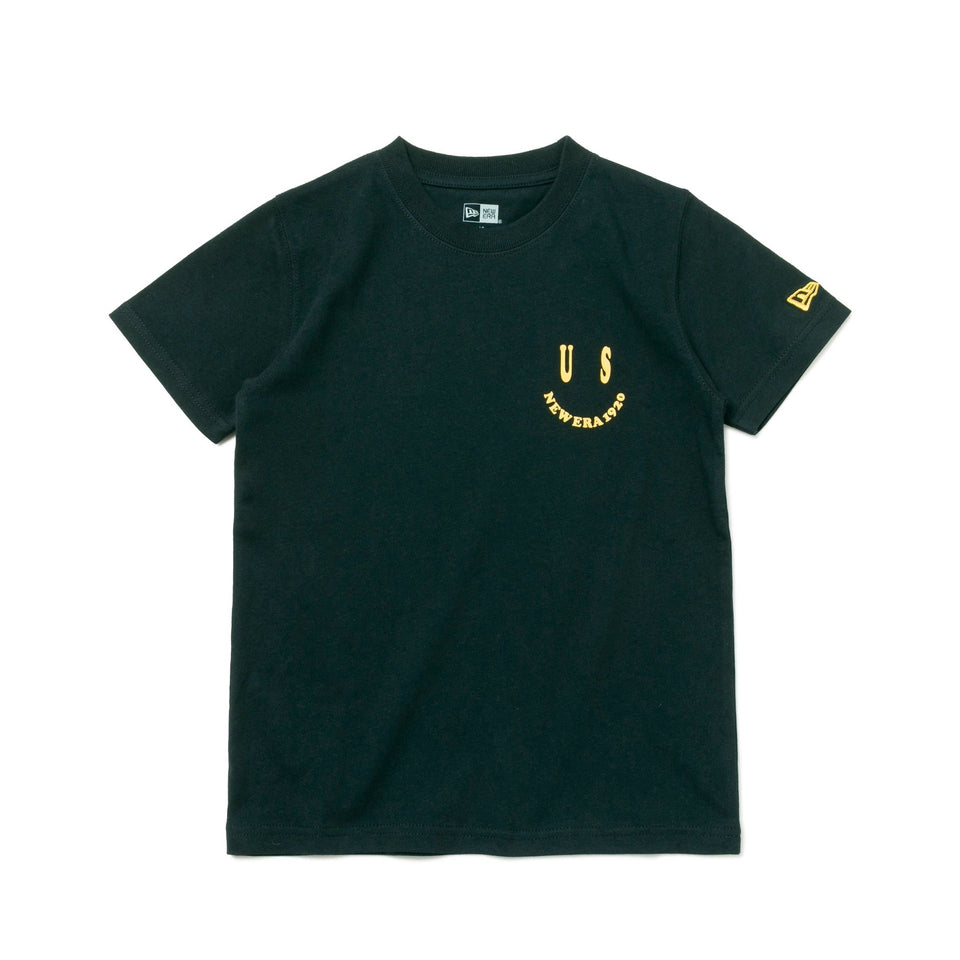 Youth 半袖 コットン Tシャツ Smile ブラック - 13516683-130 | NEW ERA ニューエラ公式オンラインストア
